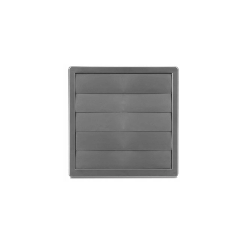 Kratka Wentylacyjna 170x170 airRoxy 125 mm z Żaluzją Szara 02-311