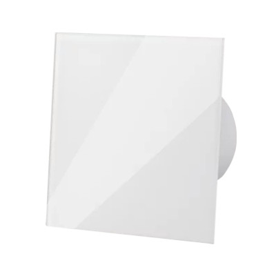 Airroxy Panel Szklany Biały Połysk 01-170 do Wentylatora dRim