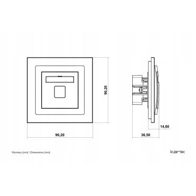 KARLIK GNIAZDO ANTENOWE  DGF-1