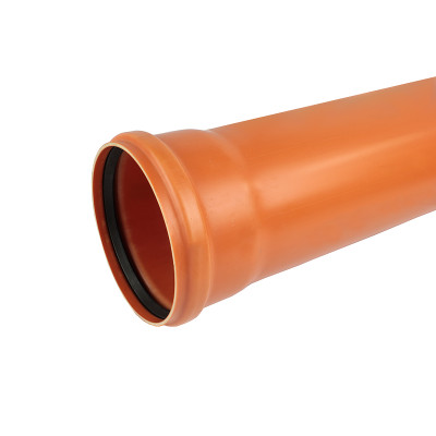 RURA KANALIZACYJNA 160/4,0/1000 mm POMARAŃCZOWA